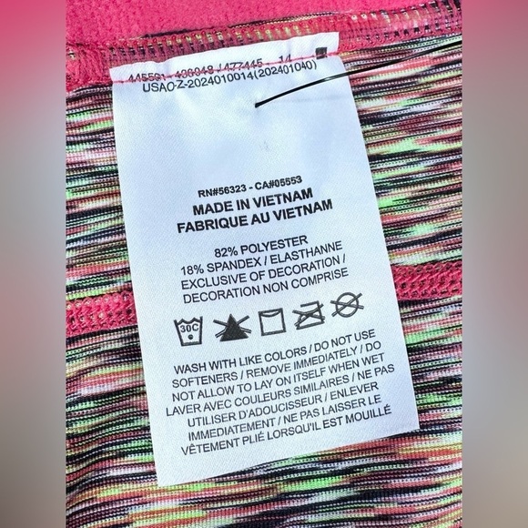 Nike Women's Pro 3" Spacedye Shorts in Multi Size XL - Picture 5 of 11